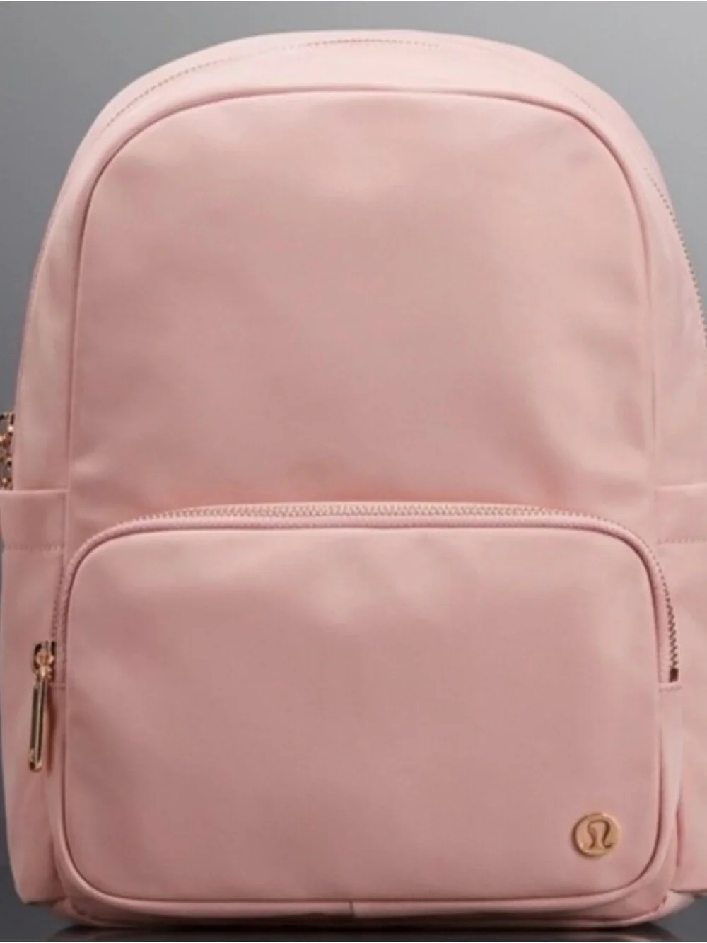 Lululemon Everywhere Backpack 11.5L Tea Rose Metal Hardware Rose Gold
